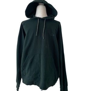 LL Bean Pullover Shirt Green Hoody Hoodie Long Sleeve Casual Large Men